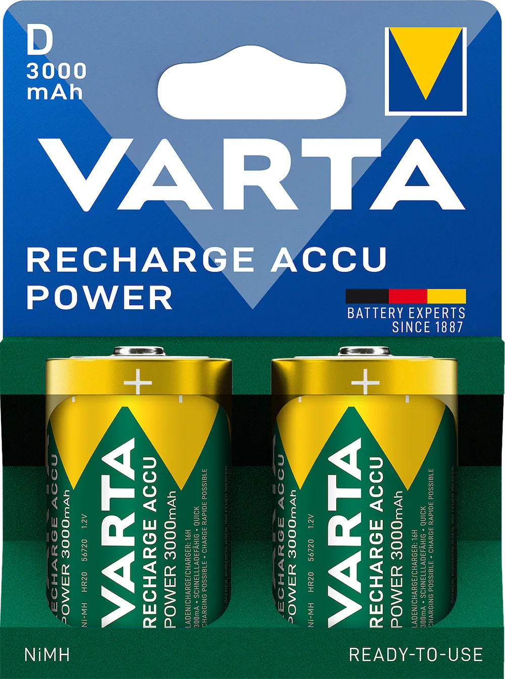 VARTA RECHARGE ACCU Power D