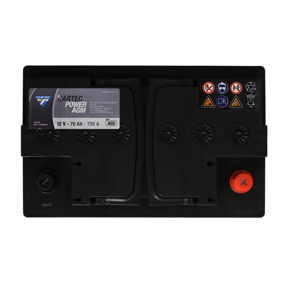 POWER AGM Starterbatterie