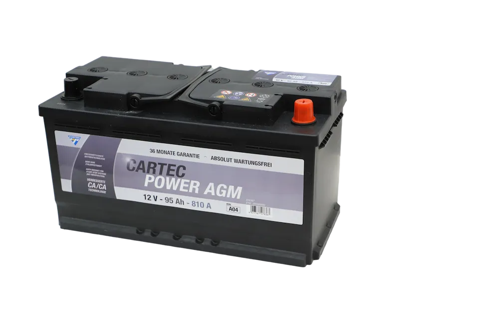 POWER AGM Starterbatterie