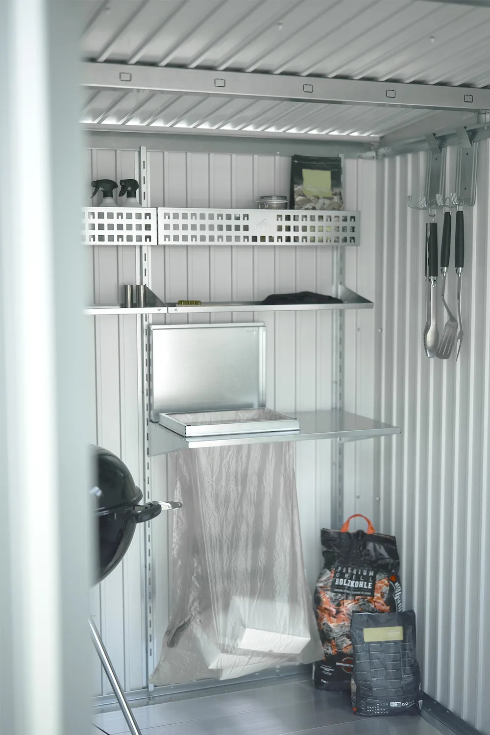 M&uuml;llsackhalterung zu