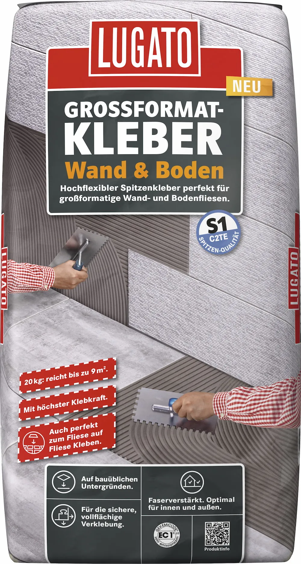 Gro&szlig;format-Kleber