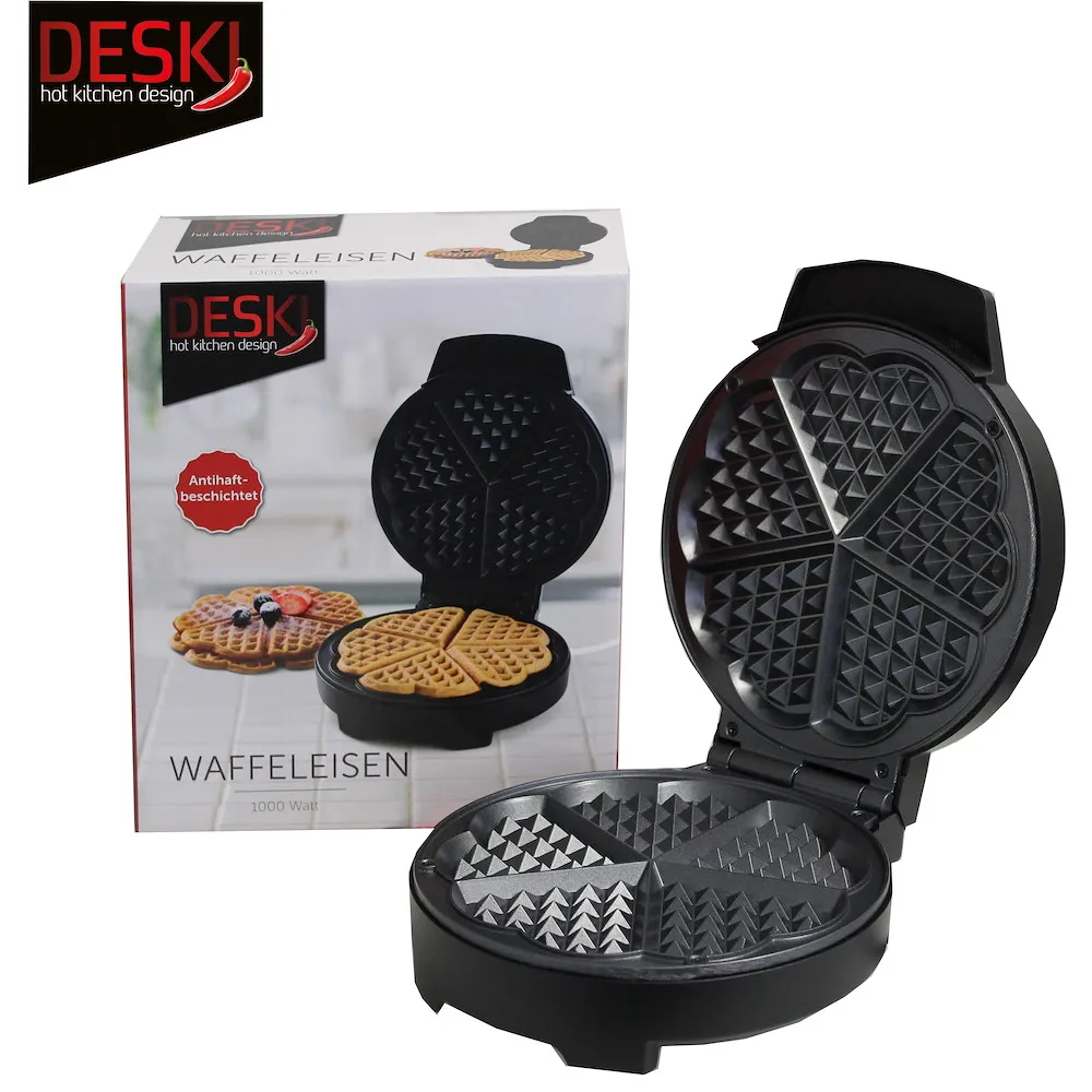 Waffeleisen Edelstahl