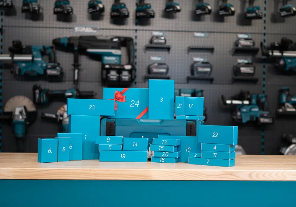 Makita Adventskalender 2026, 24tlg.