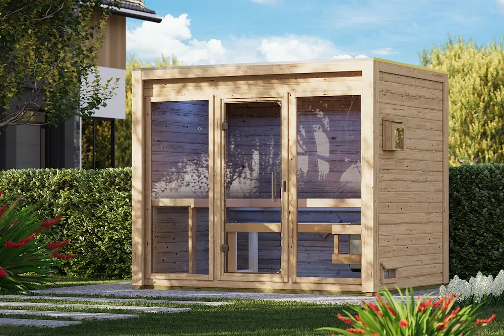Sauna Hycore 3 o. Zub. natur
